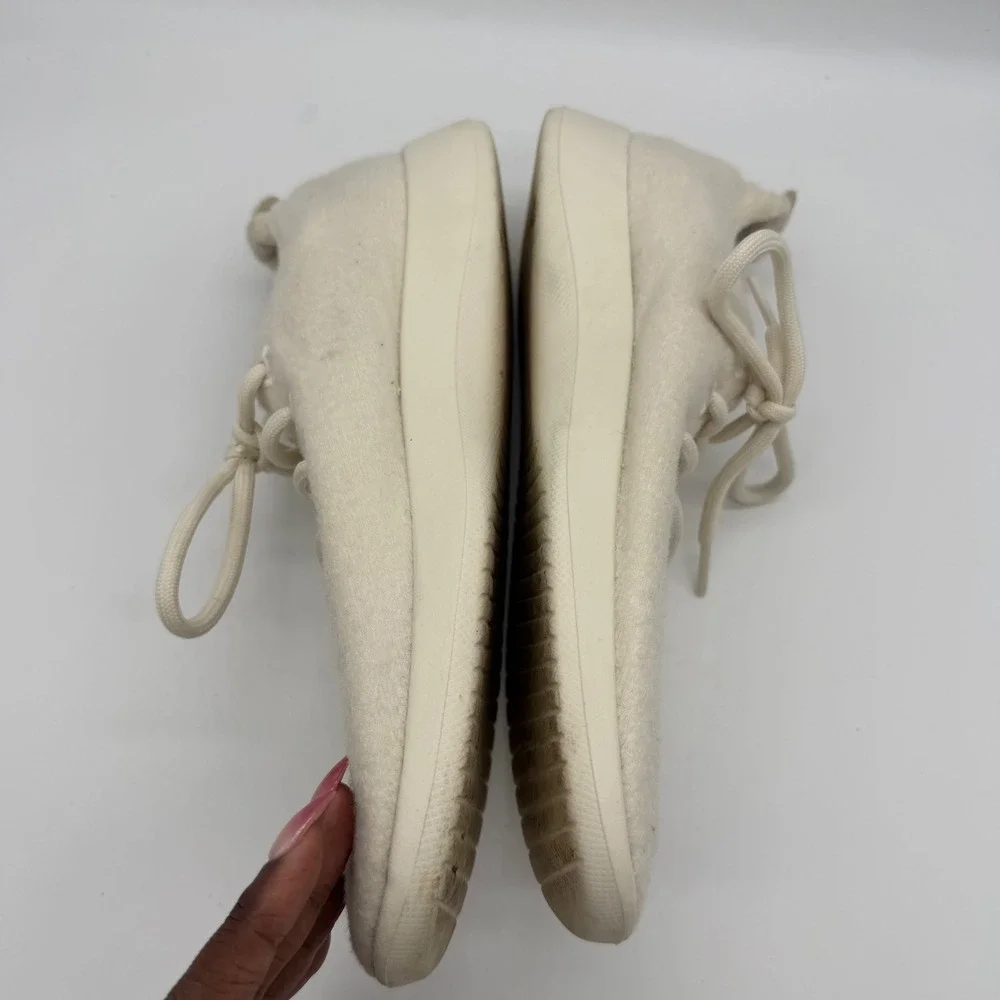 Allbirds Wool Runners Cream White Athletic Mens Size 9 Low Top Sneakers